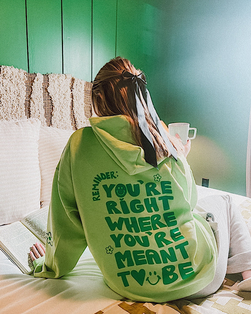 Right On Time - Hoodie for Women