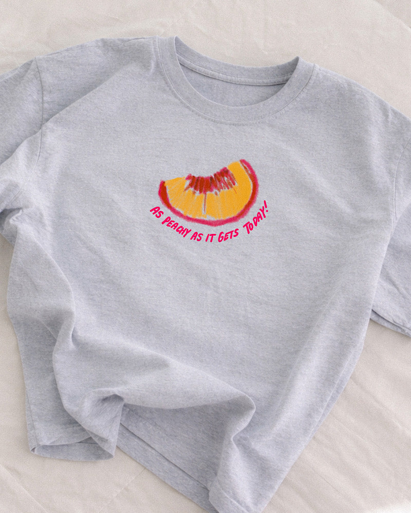 PEACHY AS IT GETS TEE – SHOP LUDIC