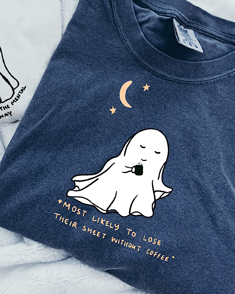 Ghosty without Coffee Tee