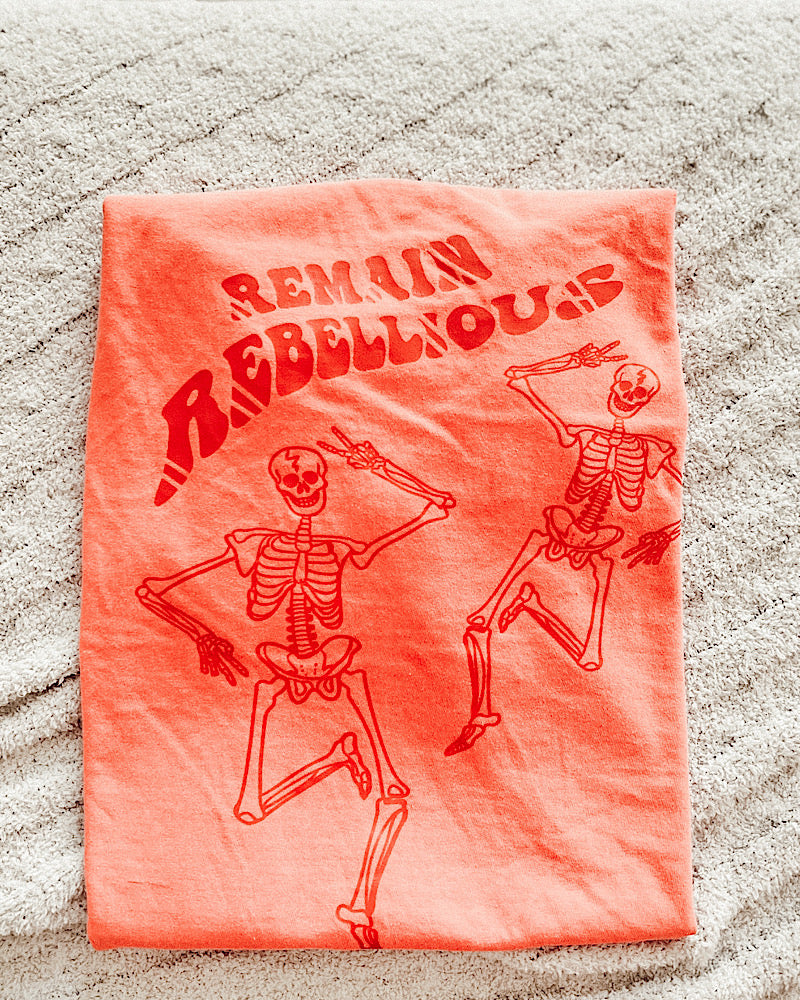 Rebellious Orange Crush Tee