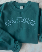 Anxious Luxe Oversized Crew