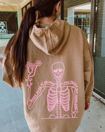 Peace Skeleton Hoodie-LIMITED