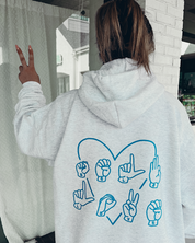 ASL Grey Hoodie